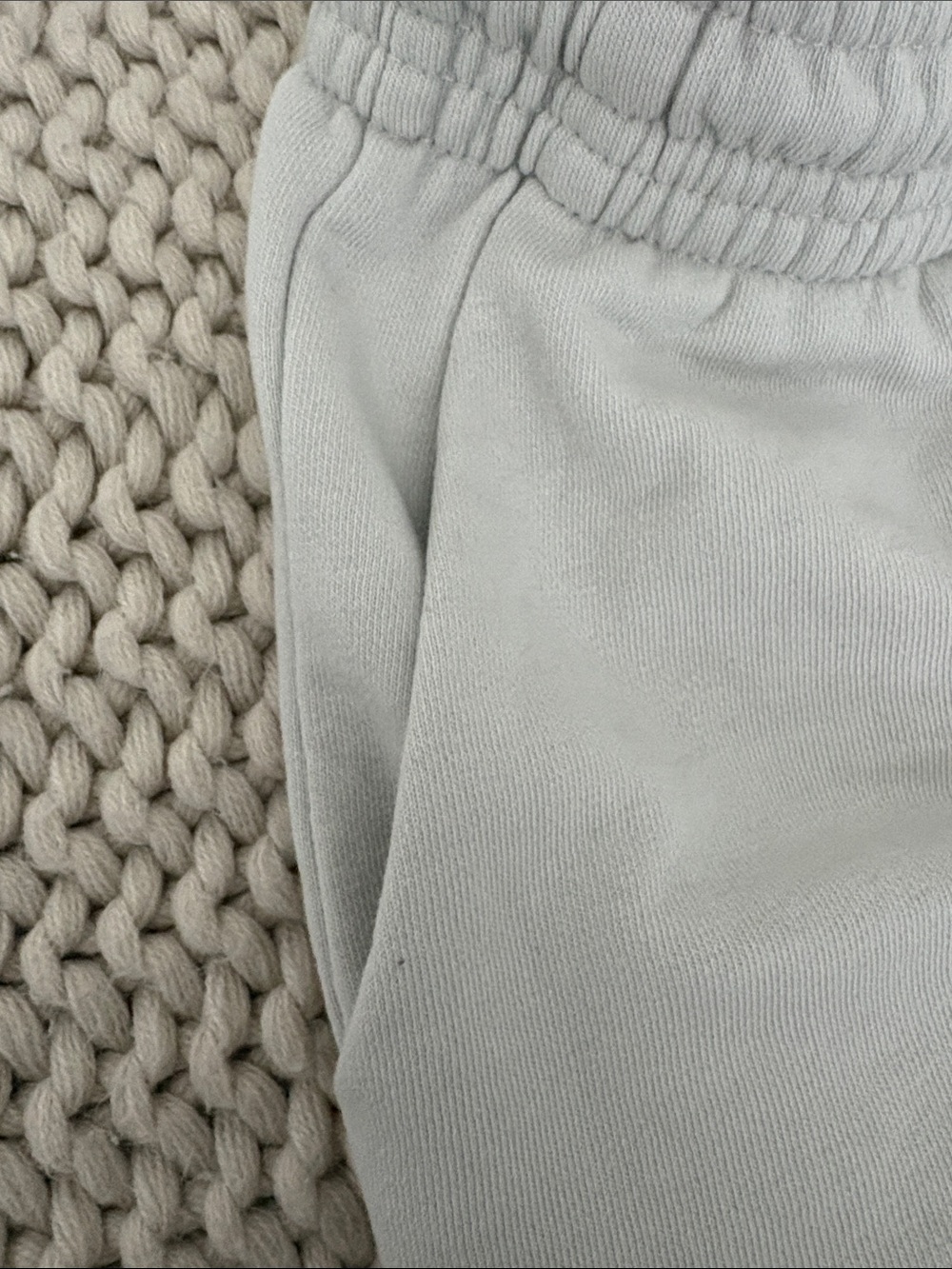 H&M Light Gray Drawstring Shorts - Picture 5 of 5